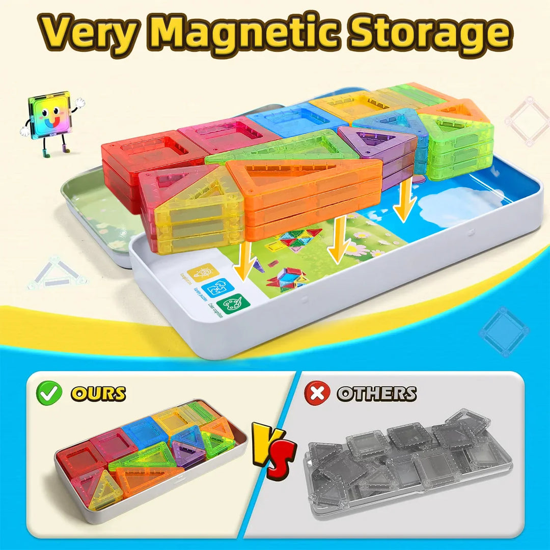 Magnetic Geometry Block Set - MagniCraft