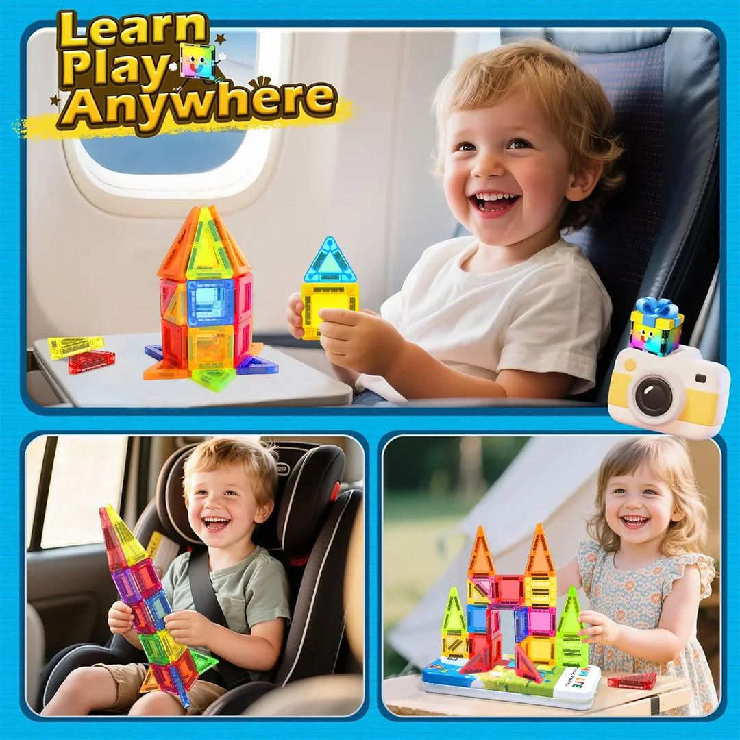 Magnetic Geometry Block Set - MagniCraft