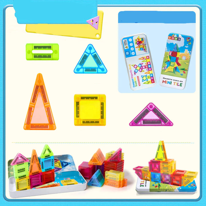 Magnetic Geometry Block Set - MagniCraft