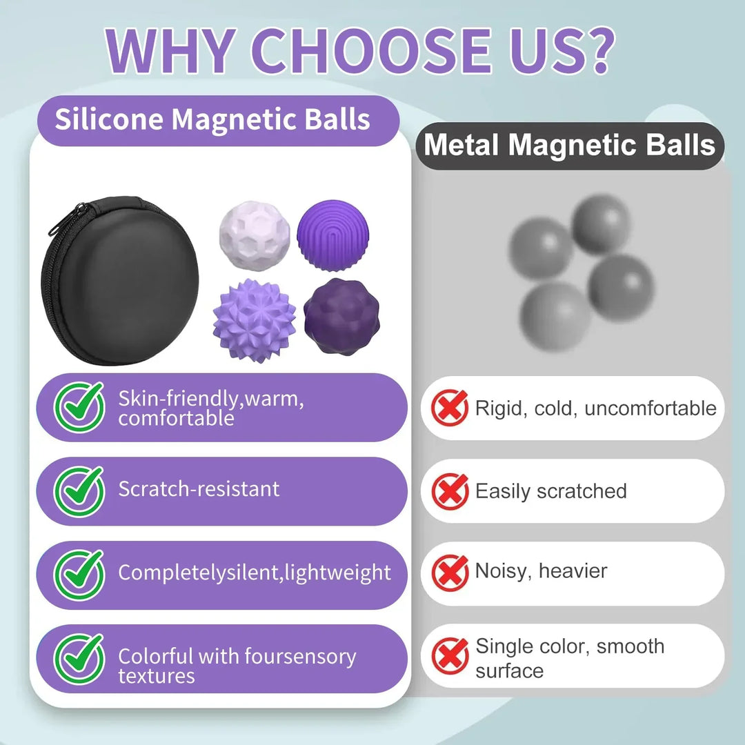 Magnetic Handheld Fidget Set - CalmiSphere