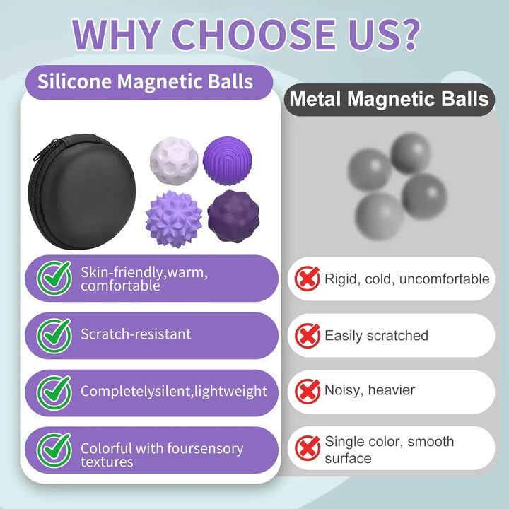 Magnetic Handheld Fidget Set - CalmiSphere