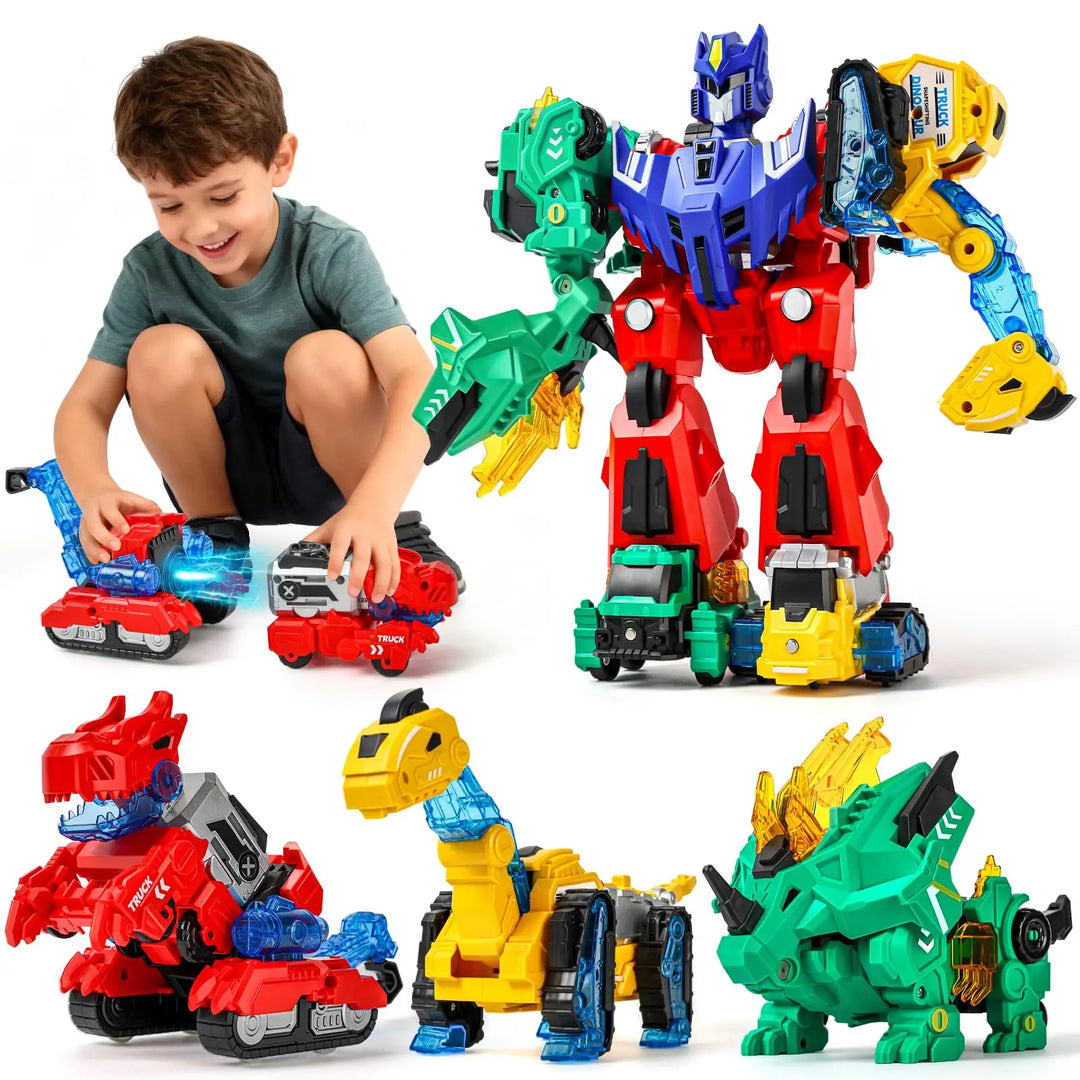 Magnetic Transforming Figure Set - Rexvator