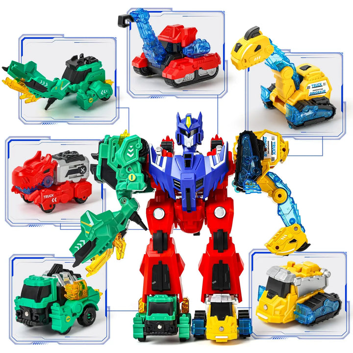 Magnetic Transforming Figure Set - Rexvator