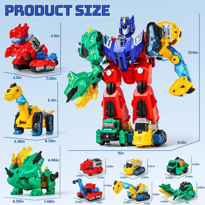 Magnetic Transforming Figure Set - Rexvator