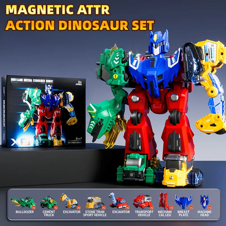 Magnetic Transforming Figure Set - Rexvator
