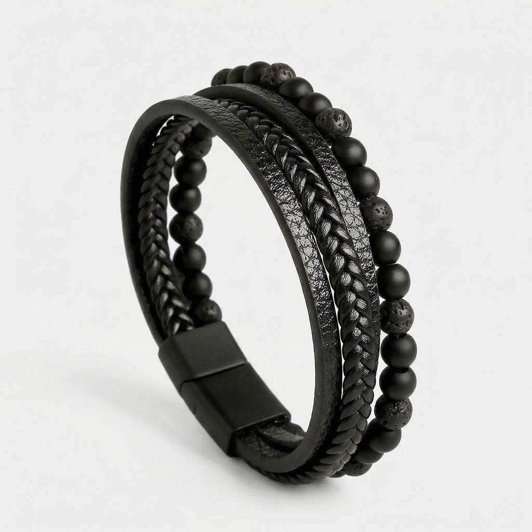 Mehrreihiges Herrenarmband - Jari