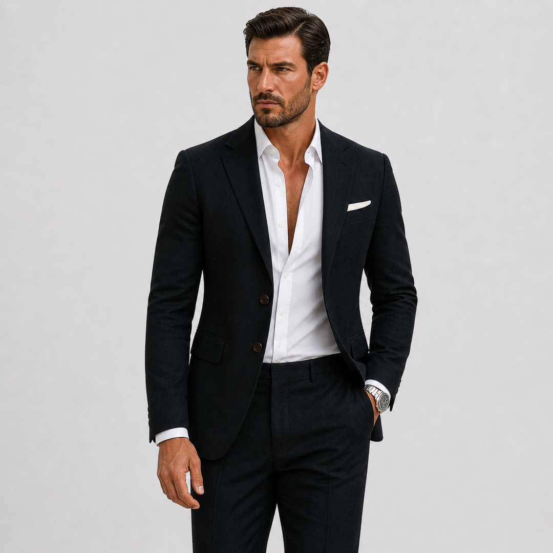 Men's Breathable Summer Suit - Justin