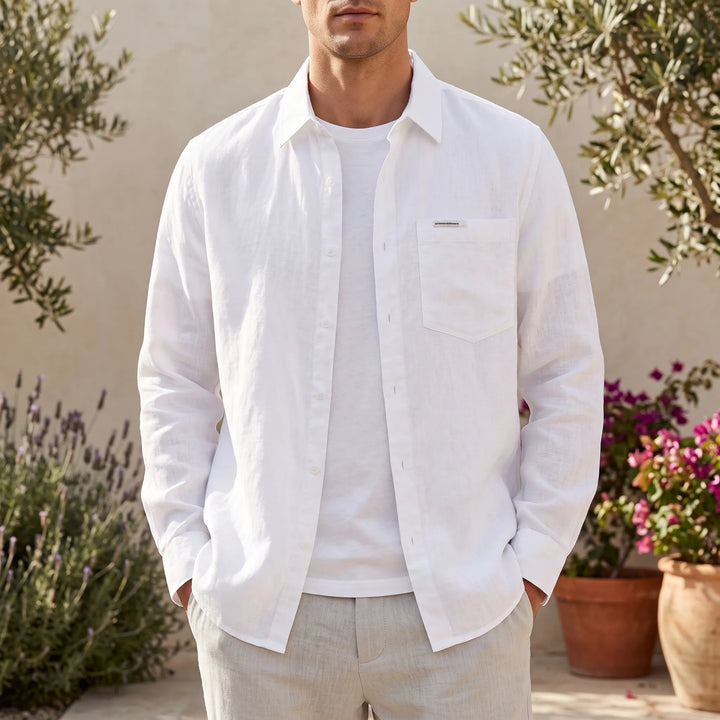 Men's Lightweight Long-Sleeve Shirt -  Cameron