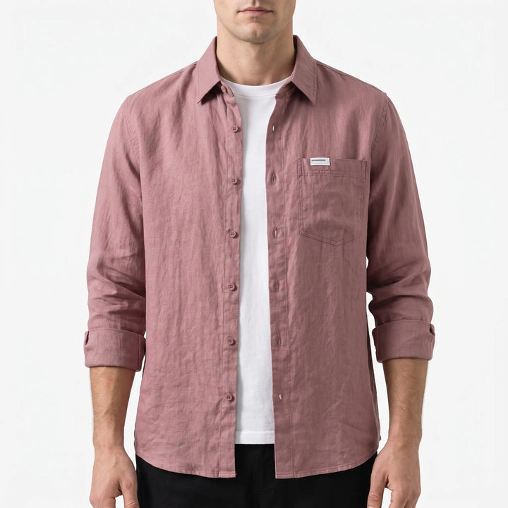Men's Lightweight Long-Sleeve Shirt -  Cameron