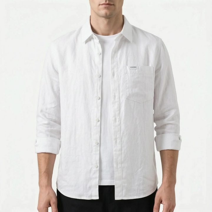 Men's Lightweight Long-Sleeve Shirt -  Cameron