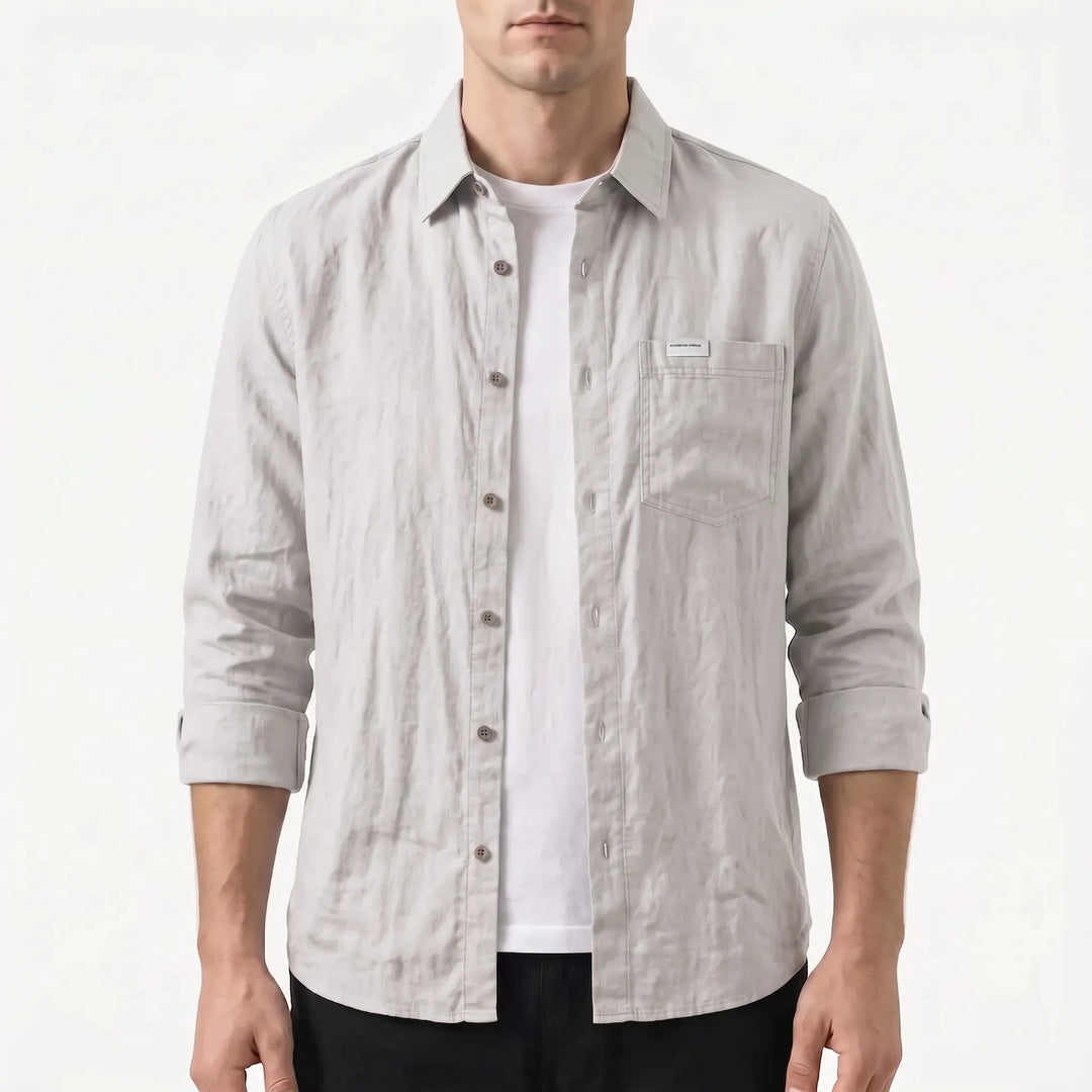 Men's Lightweight Long-Sleeve Shirt -  Cameron