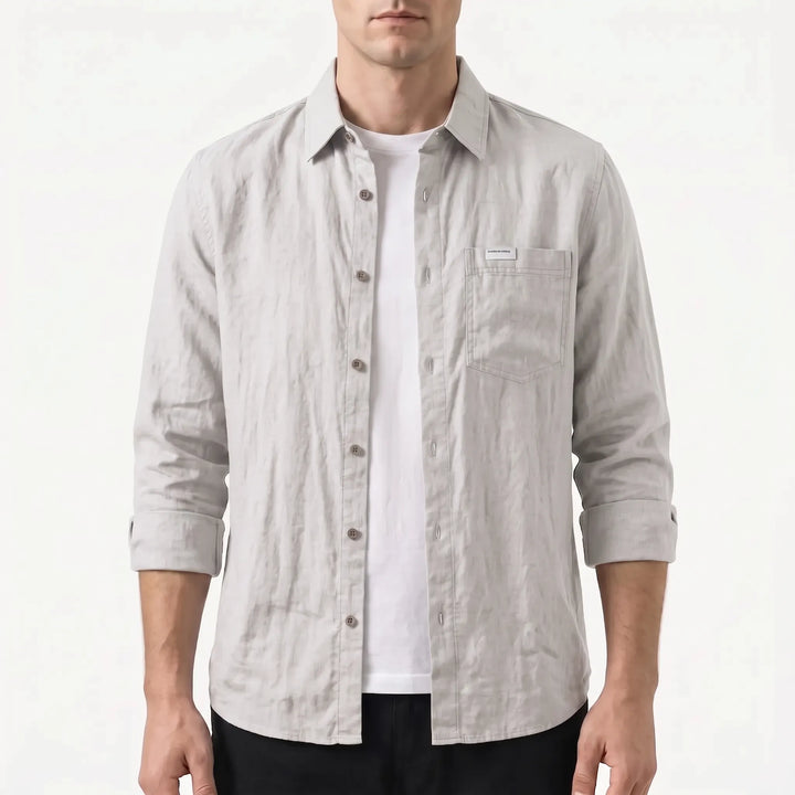 Men's Lightweight Long-Sleeve Shirt -  Cameron