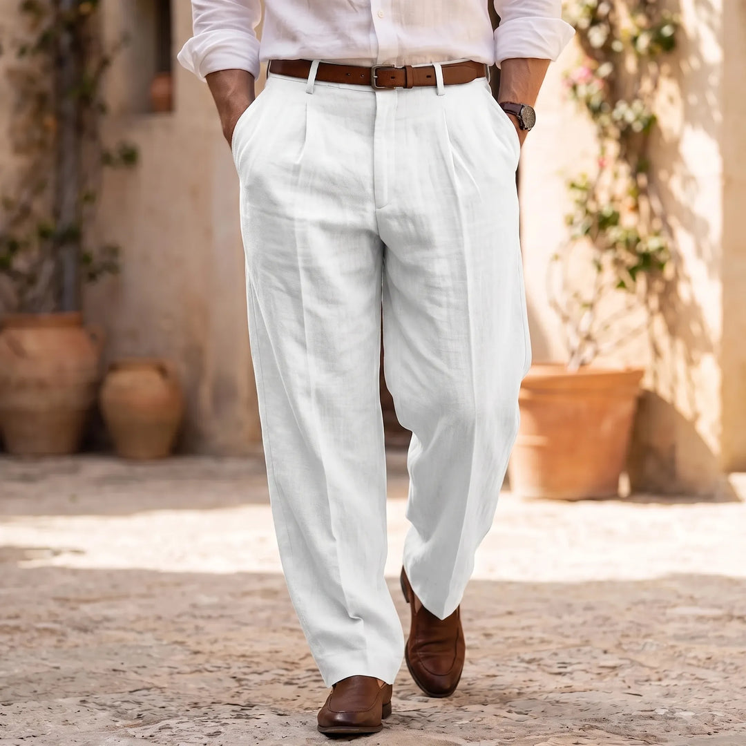Men's Pleated Pants -  Ernesto