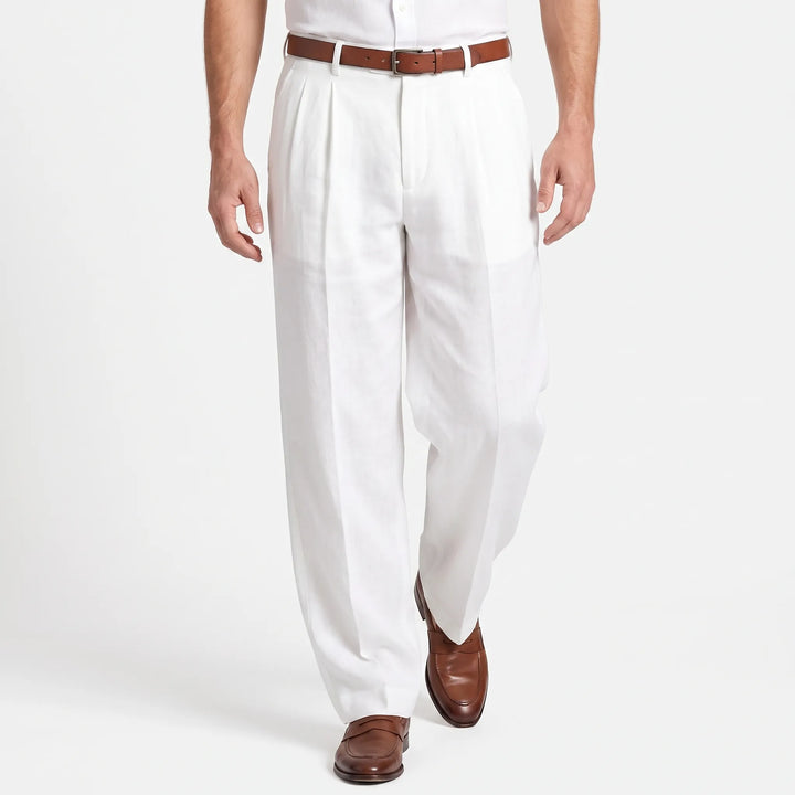 Men's Pleated Pants -  Ernesto