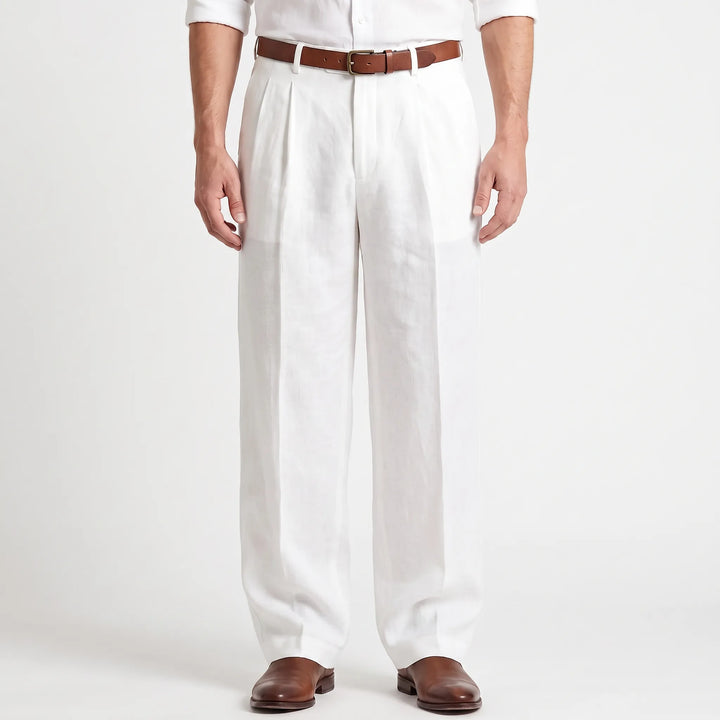 Men's Pleated Pants -  Ernesto