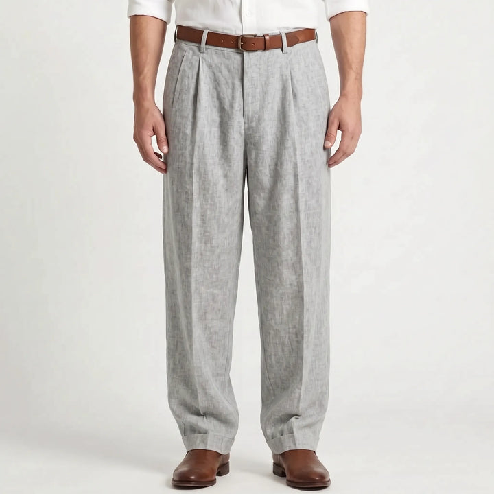 Men's Pleated Pants -  Ernesto