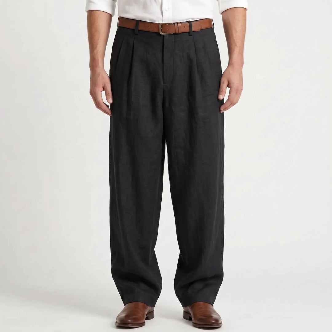Men's Pleated Pants -  Ernesto