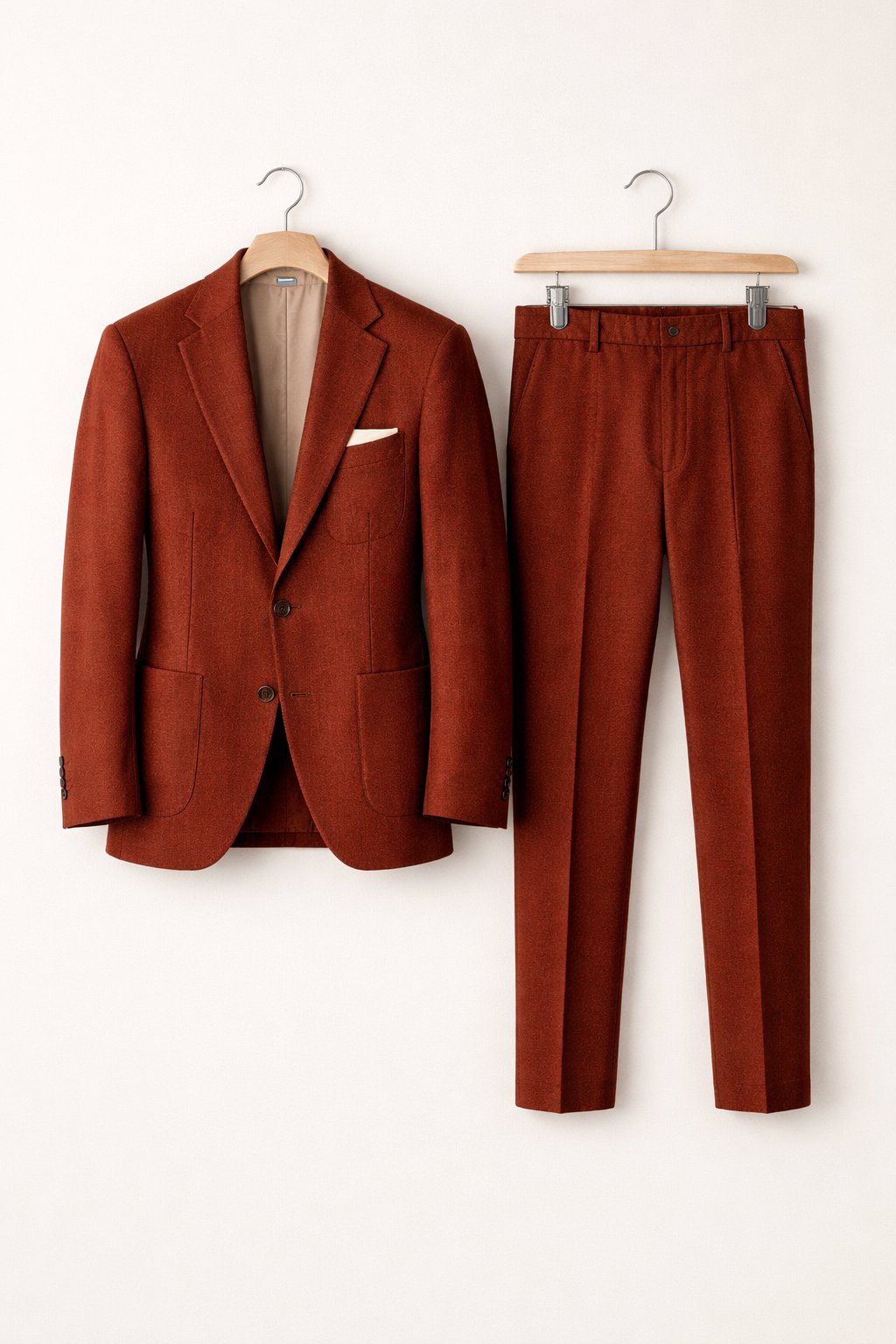 Men's Textured Two-Piece Suit - Eric