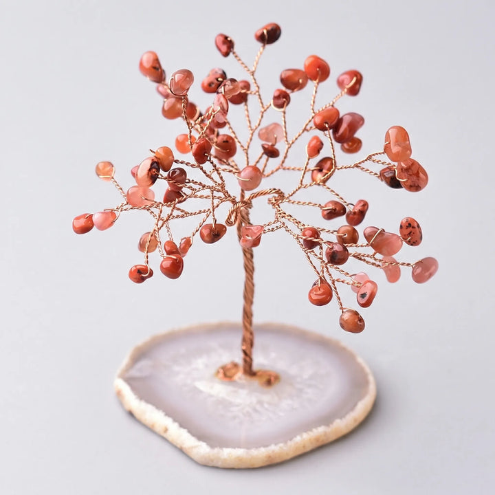 Met De Hand Gemaakte Levensboom Met Edelstenen - Gemtree