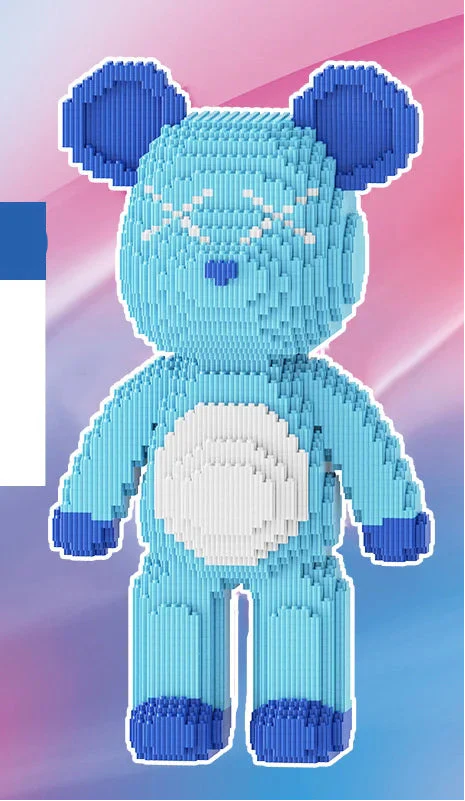 Micro Block Bear Model - BuildBuddy