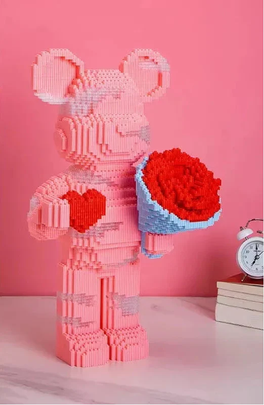 Micro Block Bear Model - BuildBuddy