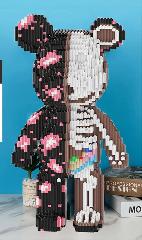 Micro Block Bear Model - BuildBuddy