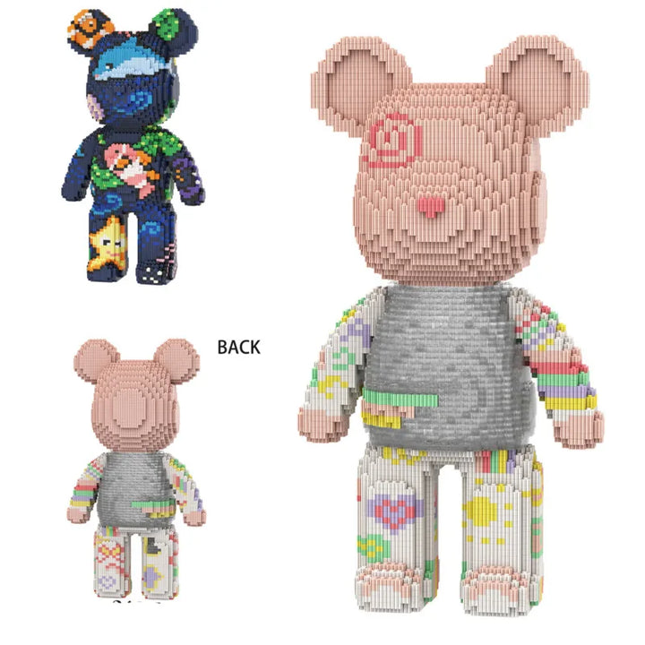 Micro Block Bear Model - BuildBuddy