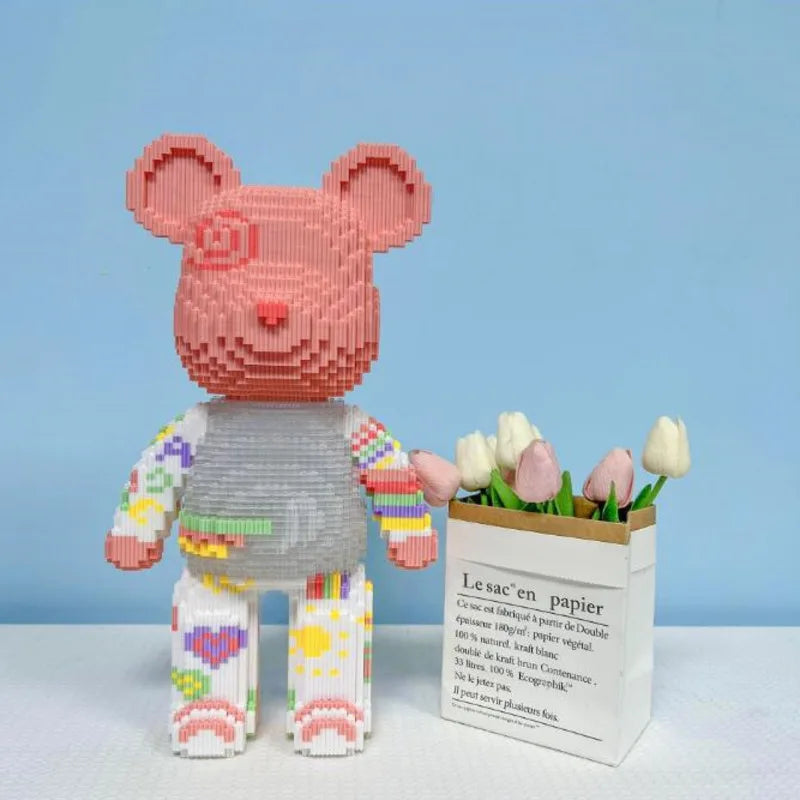 Micro Block Bear Model - BuildBuddy