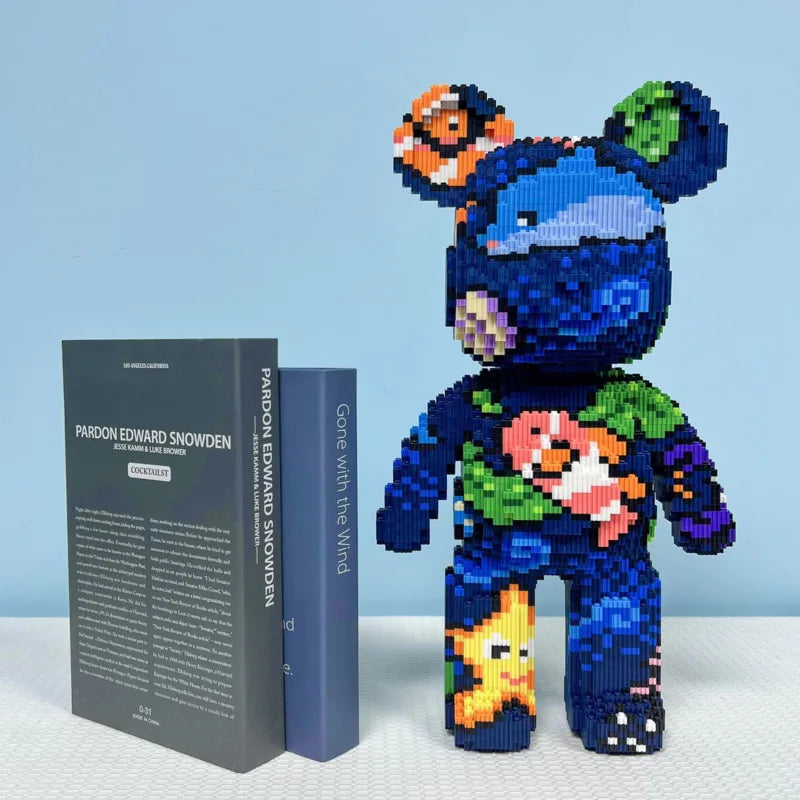 Micro Block Bear Model - BuildBuddy