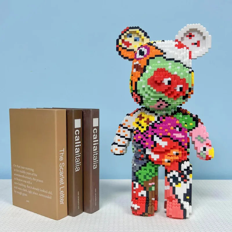 Micro Block Bear Model - BuildBuddy