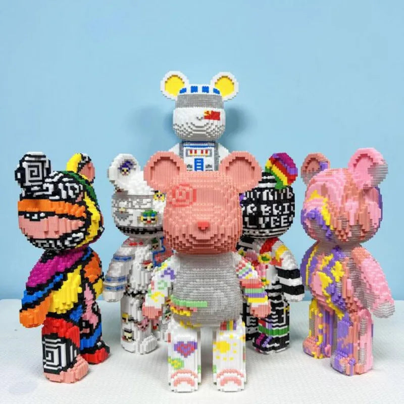 Micro Block Bear Model - BuildBuddy