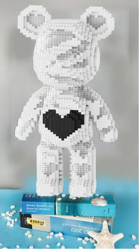 Micro Block Bear Model - BuildBuddy