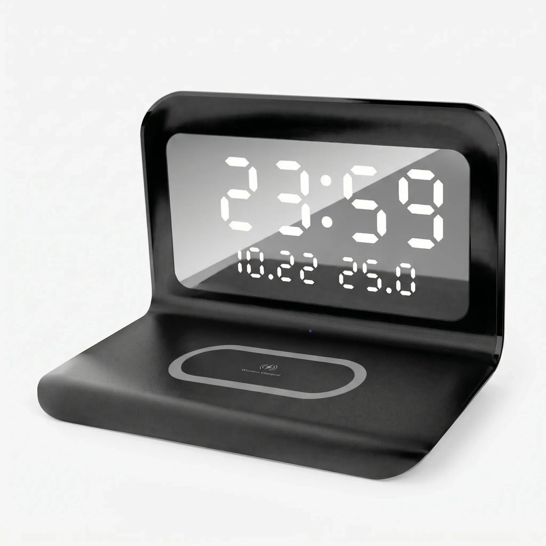 Minimalist Bedside Wireless Charger Station - Nexora