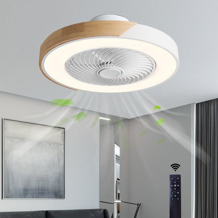 Minimalist Flush Mount Ceiling Fan - Zyphen