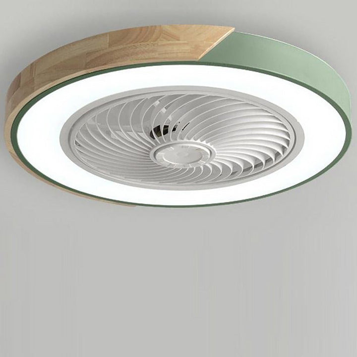 Minimalist Flush Mount Ceiling Fan - Zyphen