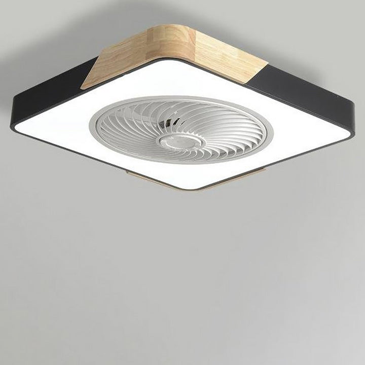 Minimalist Flush Mount Ceiling Fan - Zyphen