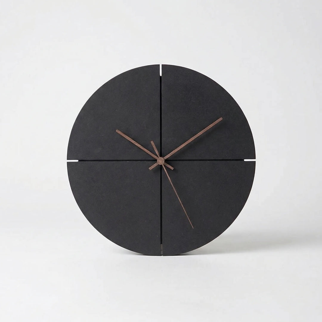 Minimalist Round Analog Wall Clock - Veltara