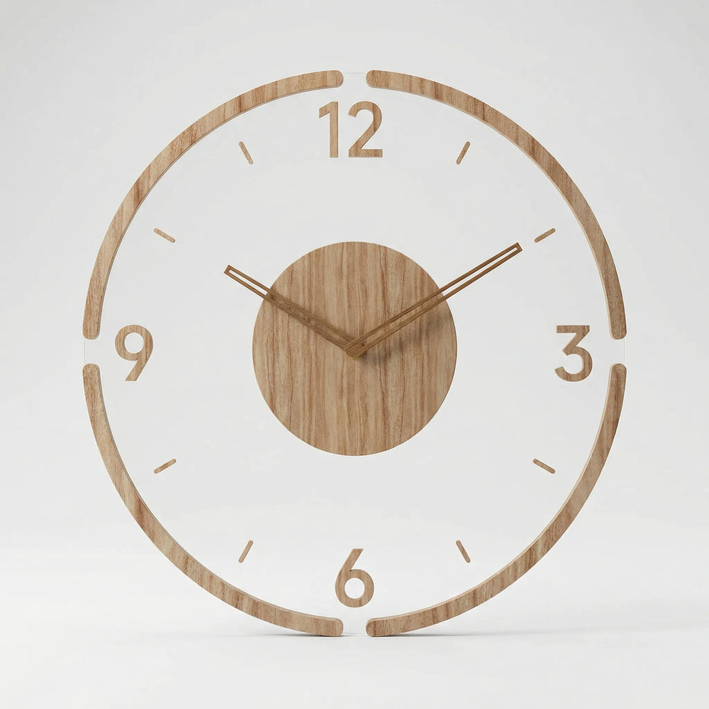Minimalist Round Wall Clock - Nordrill