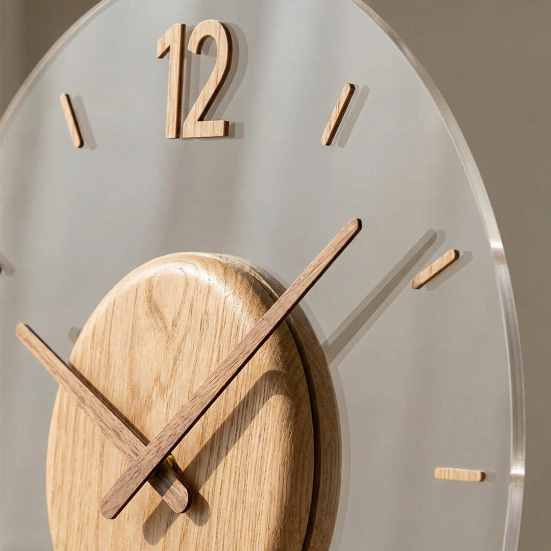 Minimalist Round Wall Clock - Nordrill