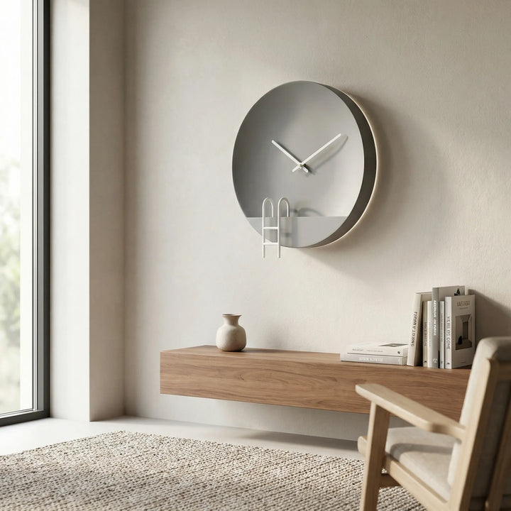 Minimalist Round Wall Clock - Poolora