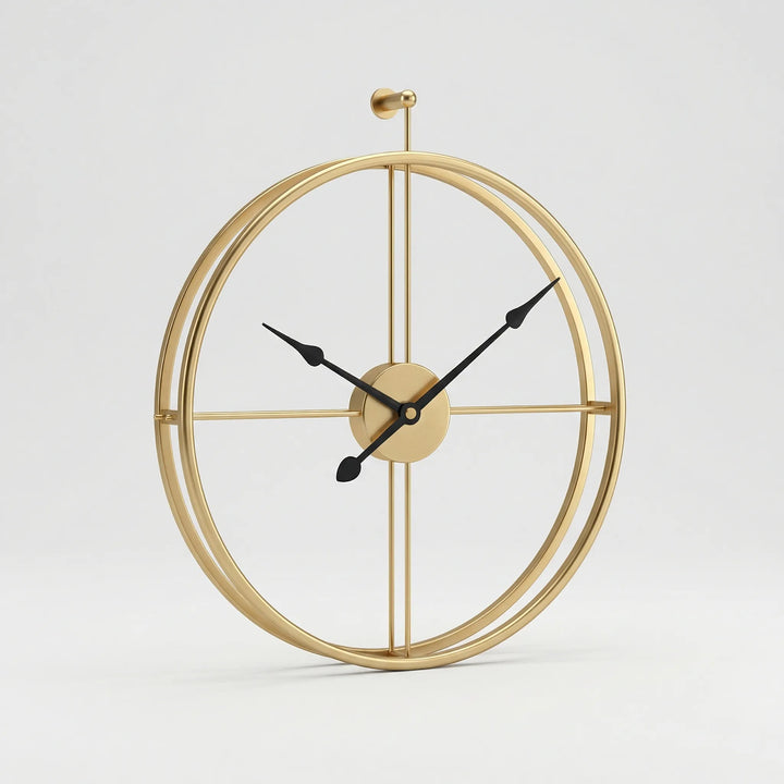 Minimalist Round Wall Clock - Skandara