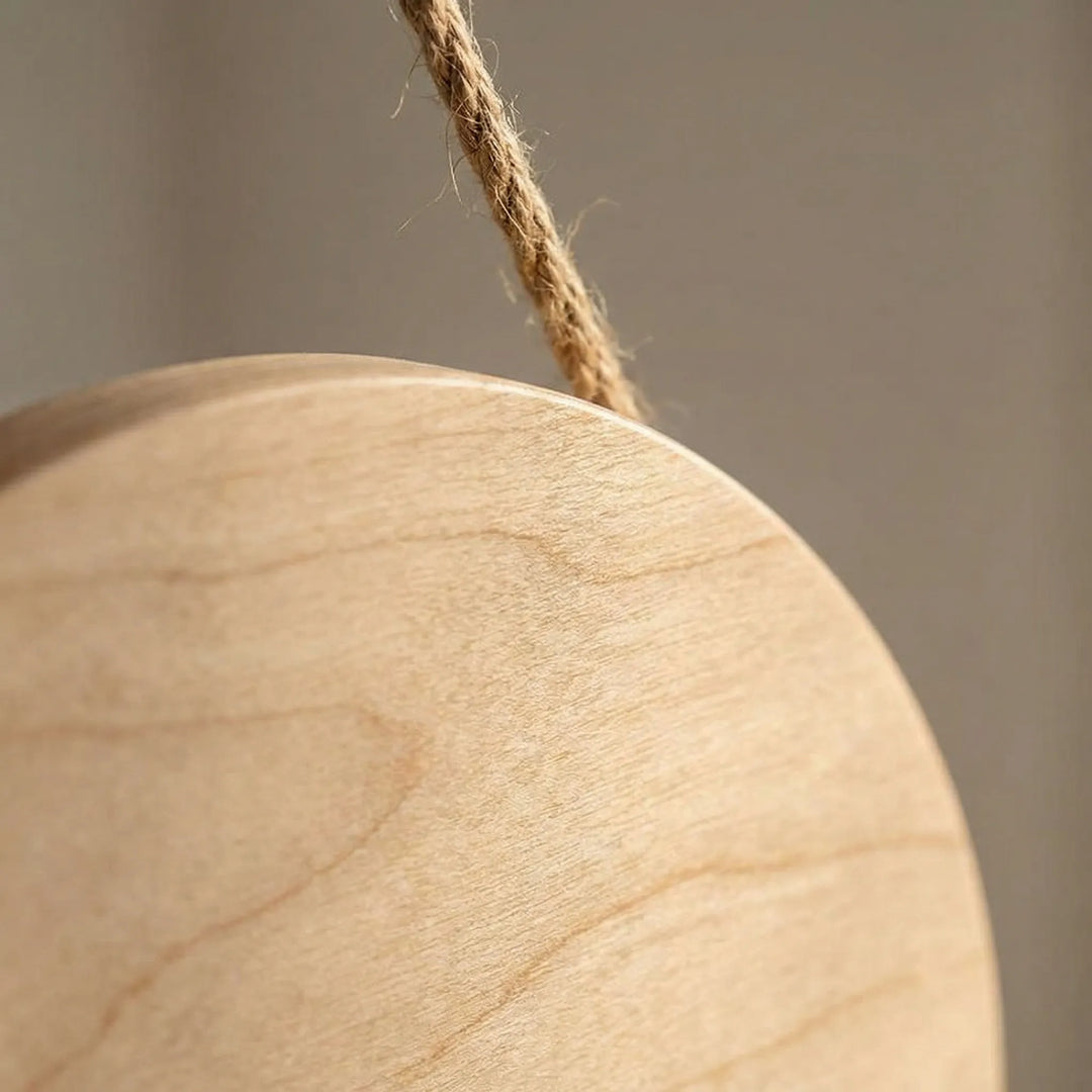Minimalist Round Wall Clock - TimberaClock