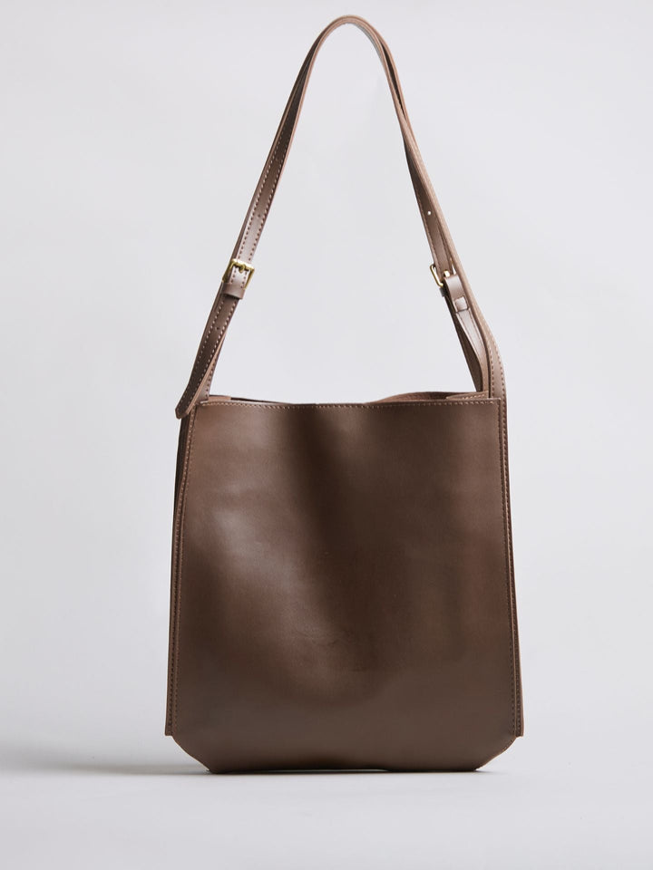 Minimalist Structured Shoulder Bag - Cadrila
