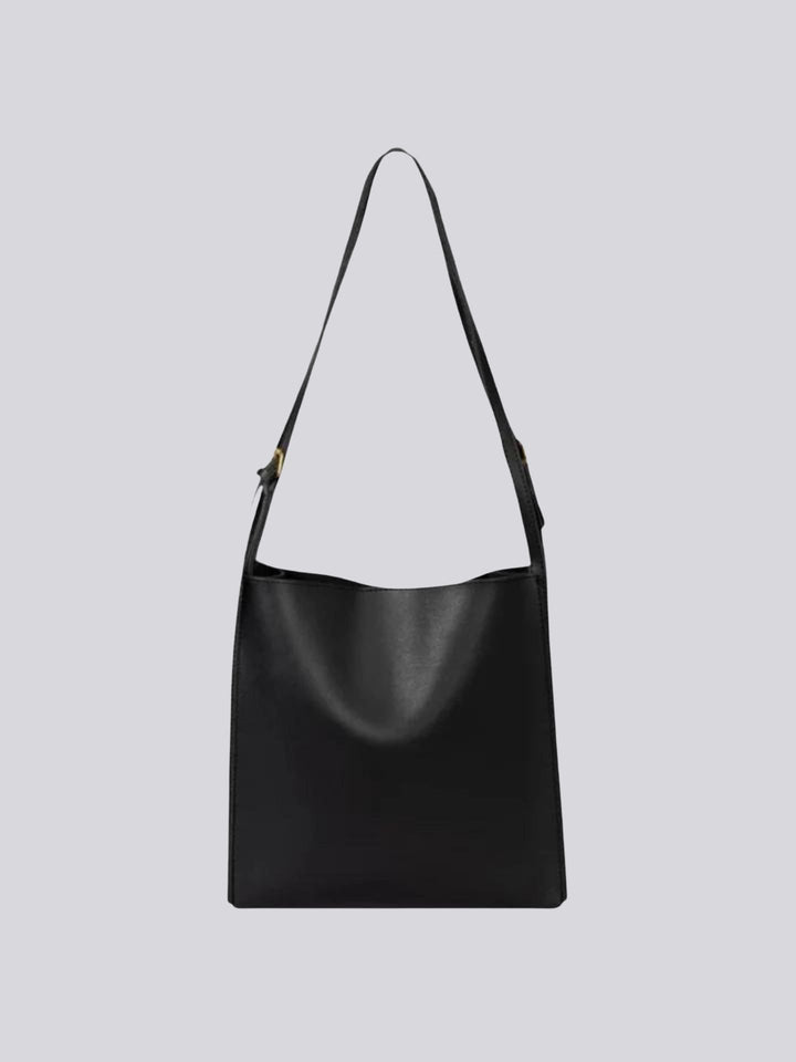 Minimalist Structured Shoulder Bag - Cadrila