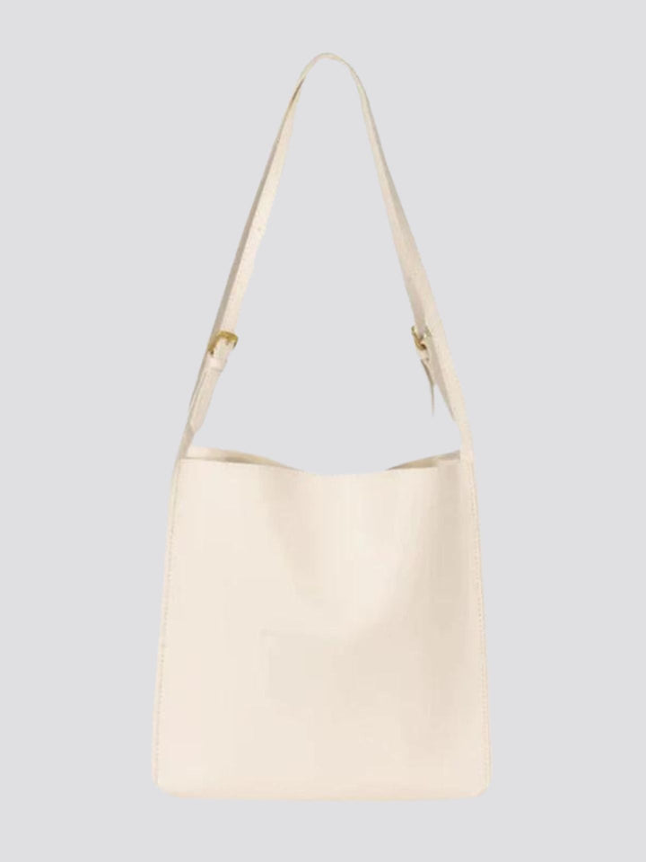 Minimalist Structured Shoulder Bag - Cadrila