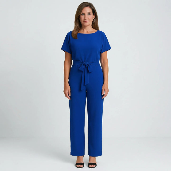 Minimalistischer Jumpsuit Mit Weitem Bein - Lavinia