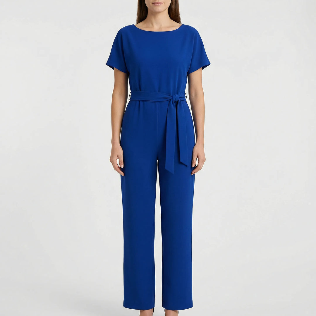 Minimalistischer Jumpsuit Mit Weitem Bein - Lavinia
