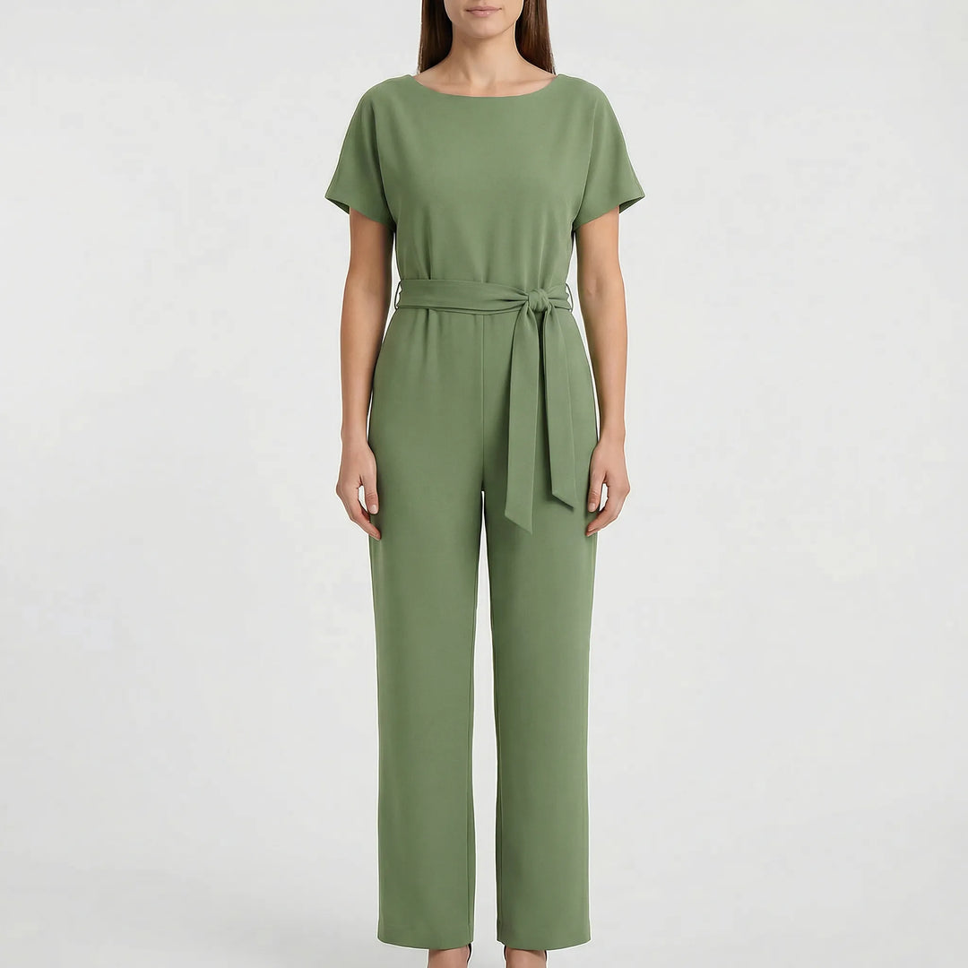 Minimalistischer Jumpsuit Mit Weitem Bein - Lavinia