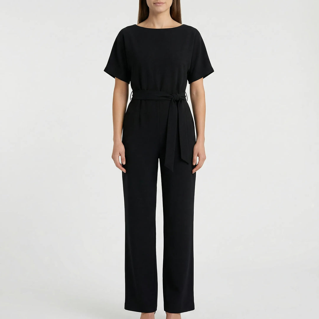 Minimalistischer Jumpsuit Mit Weitem Bein - Lavinia