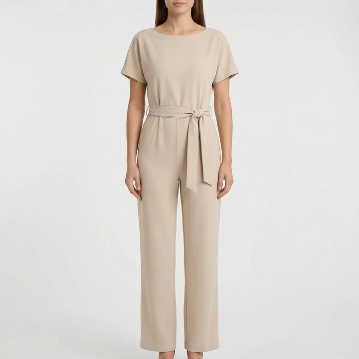 Minimalistischer Jumpsuit Mit Weitem Bein - Lavinia